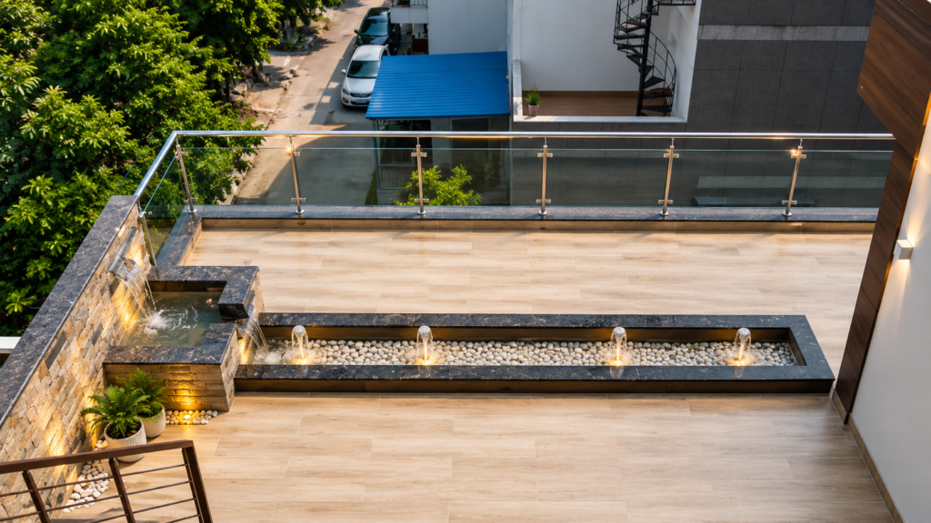 Terrace Fountain, Vasant Kunj